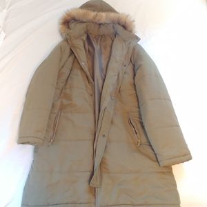 FINL365 XXL Men's Parka - Olive Green w/ Hood